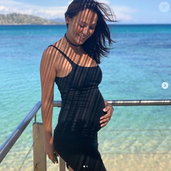 Barbara Lune annonce être enceinte, sur Instagram le 24 novembre 2019.