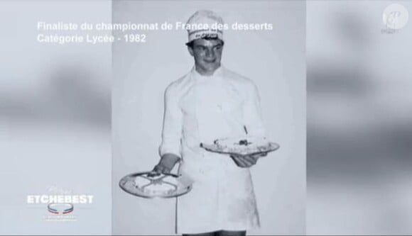 Images de Philippe Etchebest jeune et avec des cheuveux - documentaire sur Philippe Etchebest diffusé le 24 juin 2020, sur M6