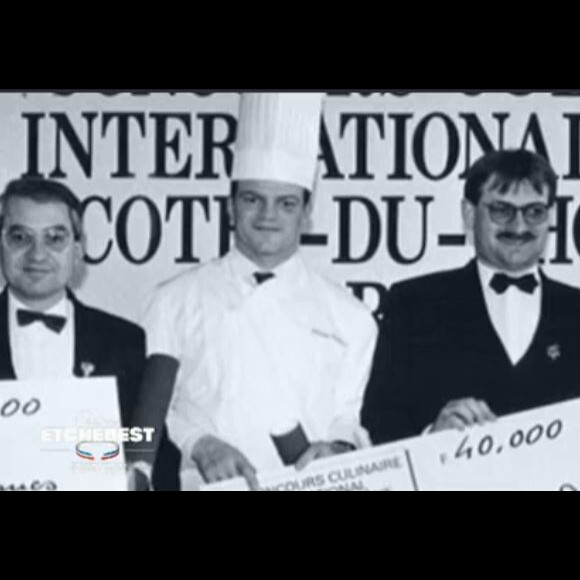 Images de Philippe Etchebest jeune et avec des cheuveux - documentaire sur Philippe Etchebest diffusé le 24 juin 2020, sur M6