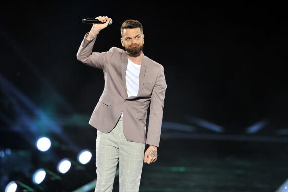 Exclusif - Keen'V lors de l'enregistrement de l'émission "La Chanson de l'Année 2019" aux Arènes de Nîmes, le 16 mai 2019. © Guillaume Gaffiot/Bestimage