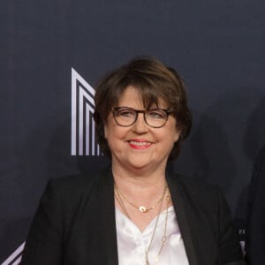 Martine Aubry et son mari Martine Aubry - Soirée d'ouverture du festival Series Mania au Tripostal à Lille. Le 27 avril 2018 © Stéphane Vansteenkiste / Bestimage