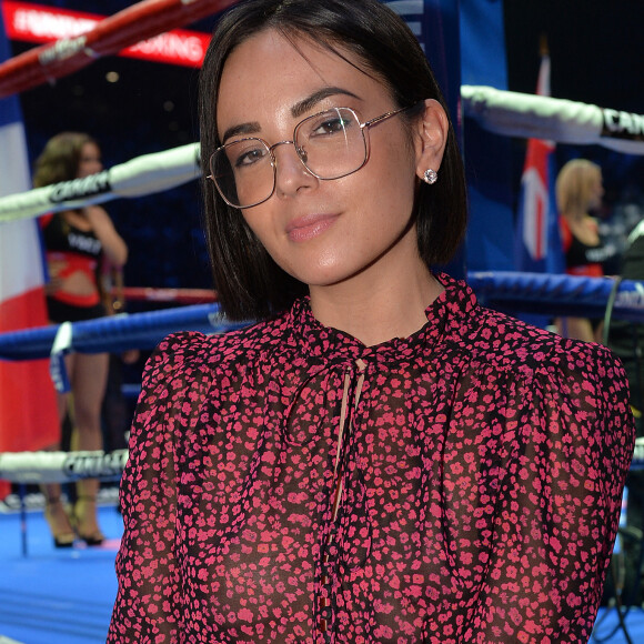Agathe Auproux lors du gala de boxe Univent à l'AccorHotels Arena de Paris pour le championnat du monde WBA le 15 novembre 2019. © Veeren / Bestimage
