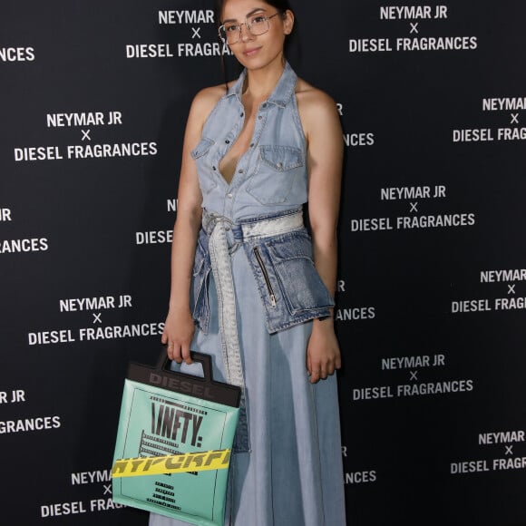 Agathe Auproux lors de la soirée de lancement du parfum "Spirit of the Brave" à la Salle Wagram à Paris, France, le 21 mai 2019. Neymar est l'ambassadeur pour la marque de parfum Diesel. © Marc Ausset-Lacroix/Bestimage