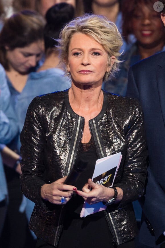 Sophie Davant - Deuxième jour de la 33ème édition du Téléthon au Parc de la Villette à Paris le 7 décembre 2019.  © Tiziano Da Silva/Bestimage