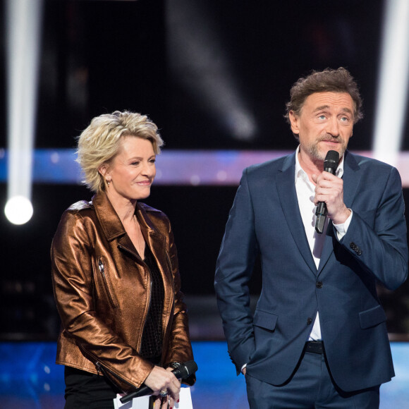Sophie Davant, Jean-Paul Rouve, Nagui - Lancement de la 33ème édition du Téléthon au Parc de la Villette à Paris le 6 décembre 2019. © Tiziano Da Silva / Bestimage