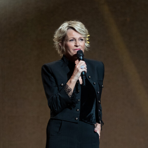 Exclusif - Sophie Davant - Enregistrement de l'émission "La Lettre" au Théâtre du Châtelet à Paris, qui sera diffusée le 16 novembre sur France 2. © Cyril Moreau / Bestimage