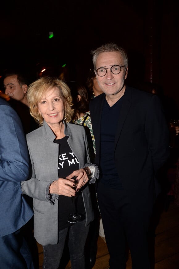 Exclusif - Catherine Barma et Laurent Ruquier (parrain) - Prix littéraire Grands Destins du Parisien Week-End au Buddha Bar à Paris, France, le 17 octobre 2018. Un événement organisé Five Eyes production. © Rachid Bellak/Bestimage