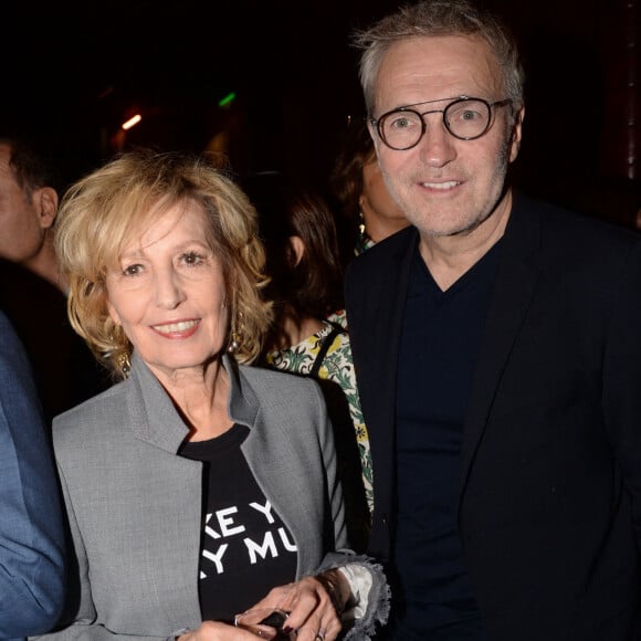 Exclusif - Catherine Barma et Laurent Ruquier (parrain) - Prix littéraire Grands Destins du Parisien Week-End au Buddha Bar à Paris, France, le 17 octobre 2018. Un événement organisé Five Eyes production. © Rachid Bellak/Bestimage