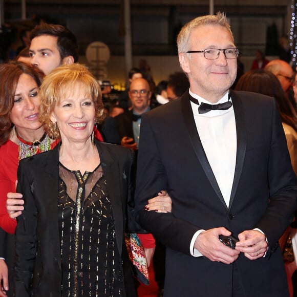 Laurent Ruquier, Catherine Barma - Montée des marches du film "Juste la fin du monde" lors du 69ème Festival International du Film de Cannes. Le 19 mai 2016. © Olivier Borde-Cyril Moreau/Bestimage