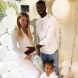 Emilie Fiorelli enceinte, M'Baye Niang et Louna, photo Instagram du 18 février 2020