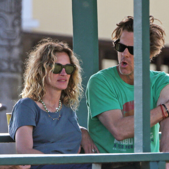Julia Roberts et Danny Moder en vacances à Hawaï en août 2019
