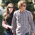 Julia Roberts et son mari Daniel Moder vont déjeuner au restaurant a Santa Monica, le 16 fevrier 2013.