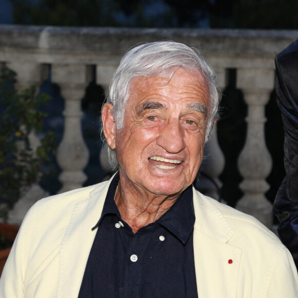 Jean-Paul Belmondo était l'invité d'honneur du mariage ddu footballeur Sébastien Frey avec Petra au Château Saint Georges à Grasse le 29 juin 2019. Sébastien Frey était un footballeur français qui évoluait au poste de gardien de but. © Denis Guignebourg/Bestimage
