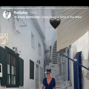 Laeticia Hallyday a partagé des images de son voyage en Grèce avec Pascal Balland sur Instagram le 7 juillet 2020.