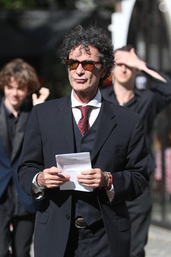 Arrivées - Obsèques de Hermine de Clermont-Tonnerre en l'église Saint-Pierre de Montmartre à Paris le 9 juillet 2020.