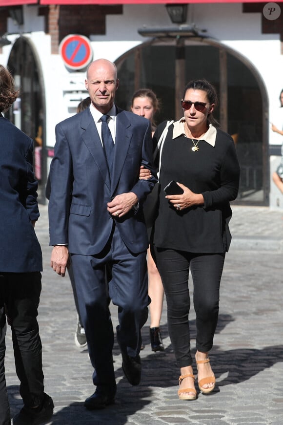 Arrivées - Obsèques de Hermine de Clermont-Tonnerre en l'église Saint-Pierre de Montmartre à Paris le 9 juillet 2020.