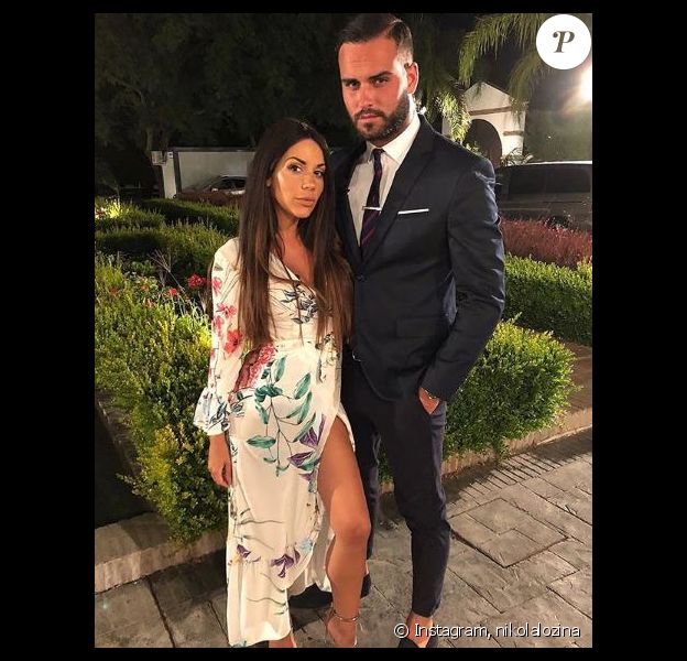 Nikola Lozina et Laura Lempika en couple. Photo dévoilée sur Instagram, le 6 octobre 2018.