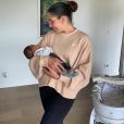 Coralie Porrovecchio et son fils Leeroy, né le 23 mai 2020. Photo publiée sur Instagram en juin 2020.