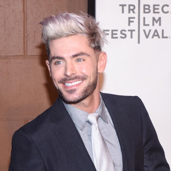 Zac Efron lors de l'avant-première du film 'Extremely Wicked, Shockingly Evil and Vile' pendant le Tribeca Film Festival à New York, le 2 mai 2019.