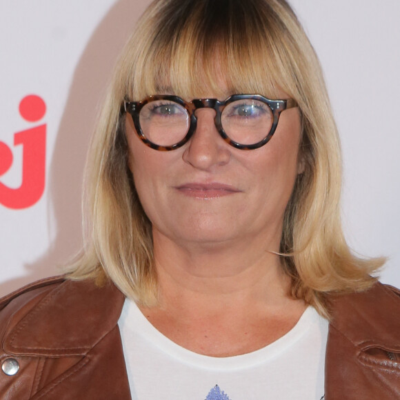 Christine Bravo lors de la conférence de presse de rentrée du groupe NRJ au Musée du Quai Branly à Paris, le 21 septembre 2017. © CVS/Bestimage