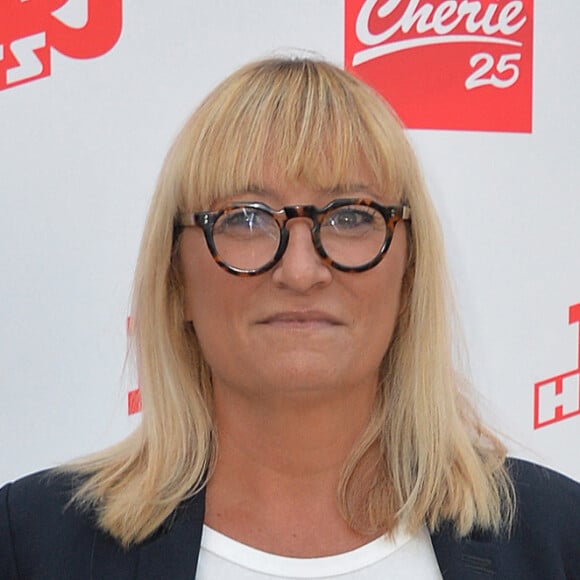 Christine Bravo au photocall de la conférence de rentrée du pôle Tv de NRJ Group à la brasserie Polpo à Levallois Perret le 28 juin 2017. © Veeren / Bestimage