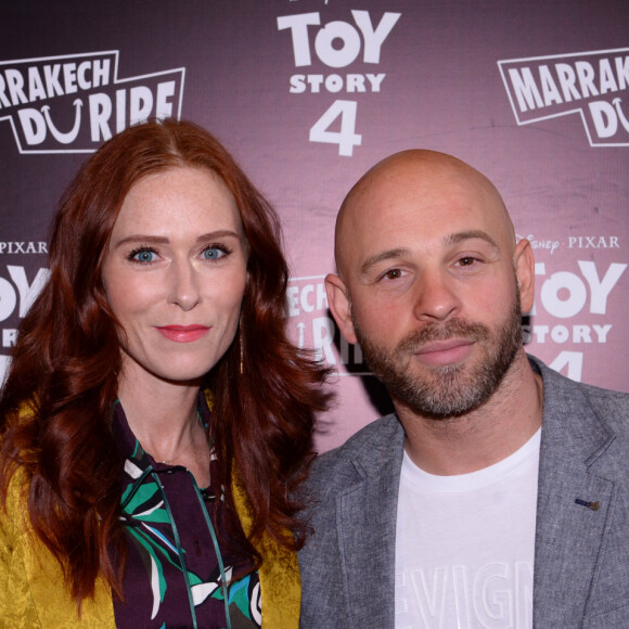 Exclusif - Audrey Fleurot, Franck Gastambide - Séance exceptionnelle du film "Toy Story 4" lors du Marrakech du rire au cinéma colisée à Marrakech au Maroc le 13 juin 2019. © Rachid Bellak/bestimage