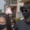 Omar Sy a participé à la marche en soutien à Adama Traoré, décédé le 19 juillet 2016. La marche s'est déroulée à Beaumont-sur-Oise le 18 juillet 2020. Photo by Serge Tenani/Avenir Pictures/ABACAPRESS.COM