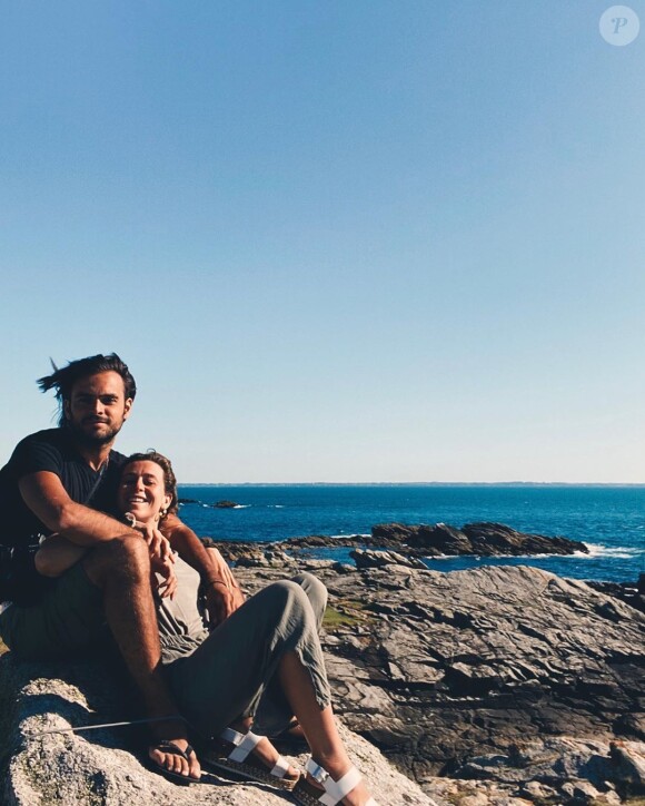 Candice et Jérémy à Quiberon, le 11 juillet 2020, sur Instagram
