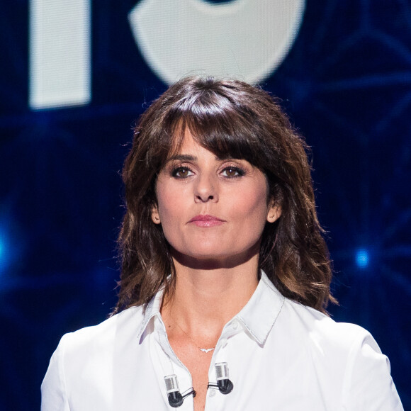 Faustine Bollaert - Enregistrement de l'émission "La boite à secrets", présentée par F.Bollaert, qui sera diffusée le 18 octobre sur France 3 en prime time. Le 7 octobre 2019 © Tiziano Da Silva / Bestimage