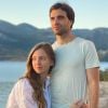 L'archiduchesse Eleonore von Habsburg et son mari, le pilote belge Jérôme d'Ambrosio, sur Instagram, mai 2020.