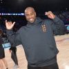 Teddy Riner assiste au NBA Game Paris 2020 opposant les Milwaukee Bucks et les Charlotte Hornets à l'AccorHotels Arena. Paris, le 24 janvier 2020. © Veeren / Bestimage