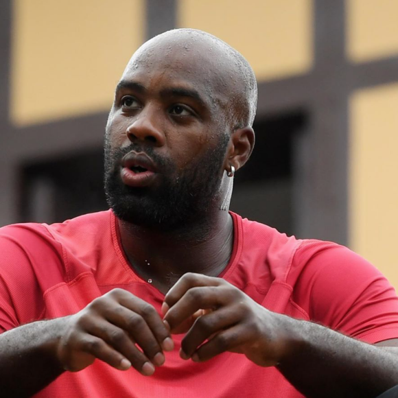 Teddy Riner photographié par Philippe Millereau. Houlgate, juillet 2020.