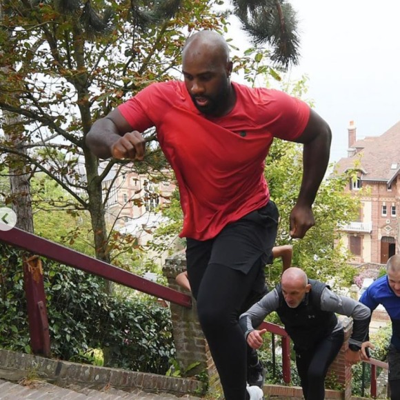 Teddy Riner photographié par Philippe Millereau. Houlgate, juillet 2020.