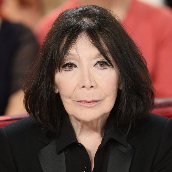 Juliette Greco - Enregistrement de l'emission "Vivement Dimanche" a Paris le 23 octobre 2013. L'emission sera diffusee le 27 octobre 2013.