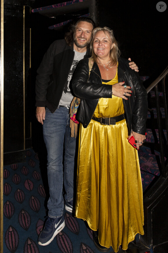 Valérie Damidot et son compagnon Régis Viogeat lors de la soirée de lancement de la vodka "Touché" (vodka parisienne) au restaurant Castel à Paris, France, le 26 septembre 2019. © Jack Tribeca/Bestimage