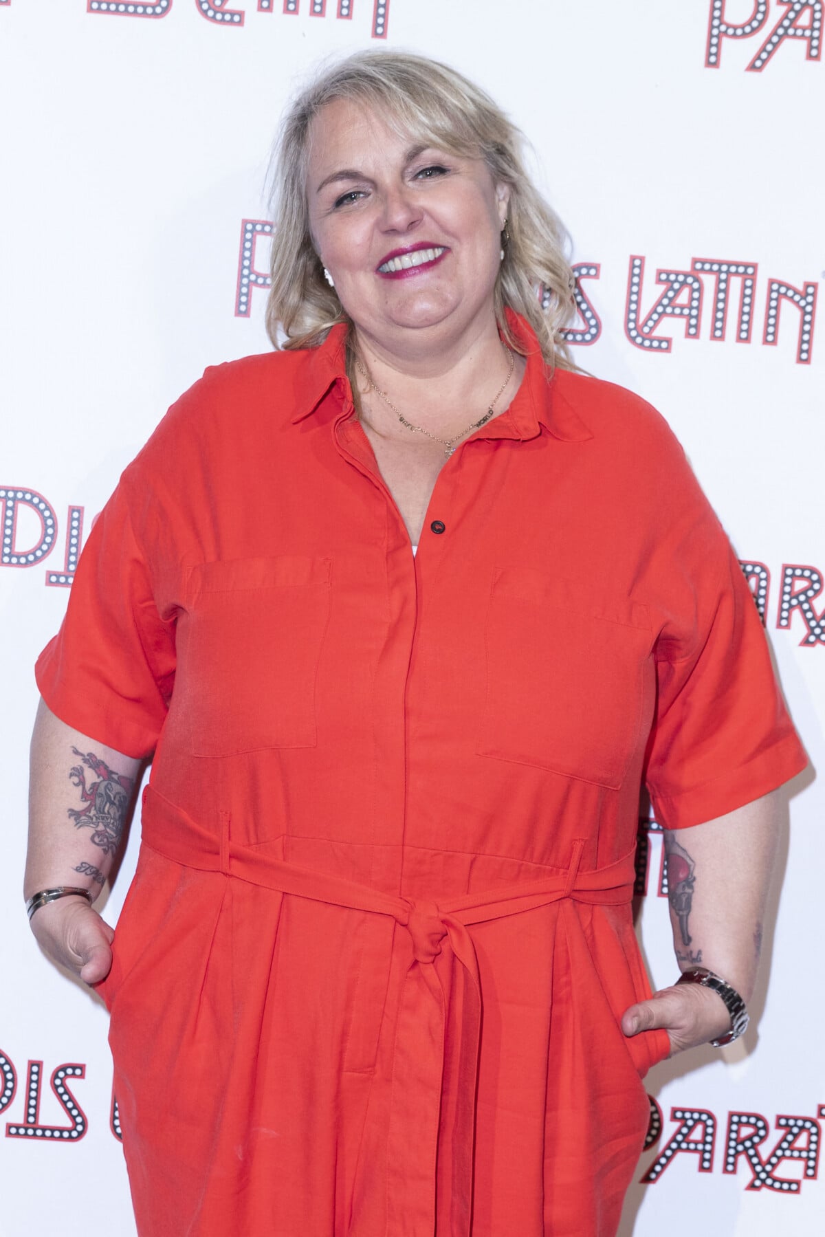 Photo Valérie Damidot Photocall de la générale "L'Oiseau Paradis