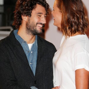 Laure Manaudou et son compagnon Jérémy Frérot - Arrivées à la 17ème cérémonie des NRJ Music Awards 2015 au Palais des Festivals à Cannes, le 7 novembre 2015. © Christophe Aubert via Bestimage