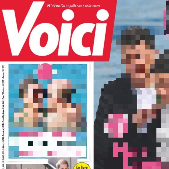 Nouvelle couverture du magazine Voici paru vendredi 31 juillet 2020