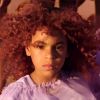 Beyoncé avec sa fille Blue Ivy dans son nouveau clip vidéo "Spirit" une chanson composée pour le film "Le Roi Lion". La chanteuse qui prête sa voix à Nala dans le nouveau film de Disney est entourée de danseurs et danseuses et de sa fille Blue Ivy. Le 16 juillet 2019.