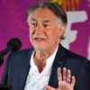 Richard Berry lit "Celui qui n'avait jamais vu la mer", une nouvelle de JMG Le Clézio lors du festival des mots à Mougins, le 3 août 2020. © Lionel Urman/Bestimage