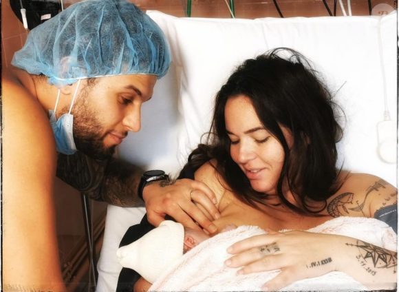 Kelly Helard a annoncé la naissance de son deuxième enfant, une petite fille prénommée Lyana, le 27 décembre 2020 - Instagram