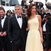 Amal Alamuddin et George Clooney- Montée des marches du film "Money Monster" lors du 69ème Festival International du Film de Cannes. Le 12 mai 2016. © Borde-Jacovides-Moreau/Bestimage