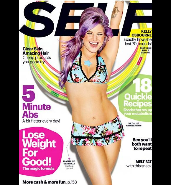 Kelly Osbourne fait la couverture de Self, édition de mai 2013.