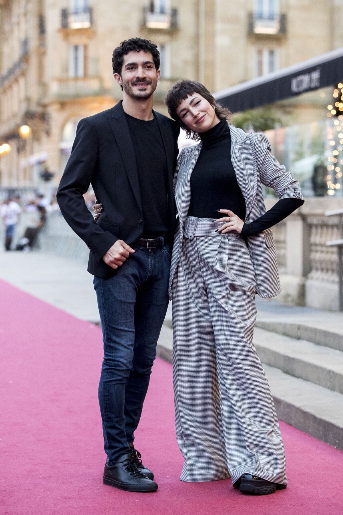 Photo : Chino Darin et Ursula Corbero - Première du film 