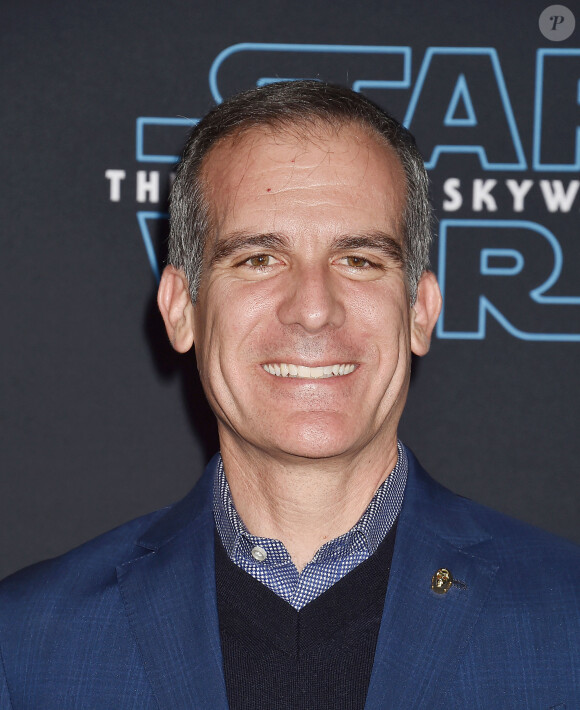 Eric Garcetti (Maire de Los Angeles) à la première du film "Star Wars: The Rise Of Skywalker" à Los Angeles, le 16 décembre 2019.