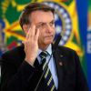 Le président du Brésil, Jair Bolsonaro au Planalto Palace à Brasília