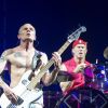 Michael Balzary et Chad Smith - Michael Balzary - Concert du groupe Red Hot Chili Peppers à Atlanta le 14 avril 2017. © Daniel DeSlover via ZUMA Wire / Bestimage