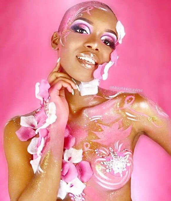 Anaëlle Guimbi, éliminée de l'élection Miss Guadeloupe.