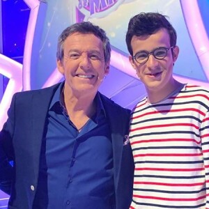 Jean-Luc Reichmann avec Paul et sa famille, dans "Les 12 Coups de midi", le 22 mai 2019