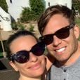 Lea Michele et son mari Zandy Reich sur Instagram, avril 2020.